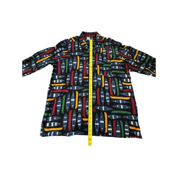 Bullock & Jones Men's Rowing Rowboat Boat Cotton Button Up Down Shirt Swiss XL - Picture 6 of 12